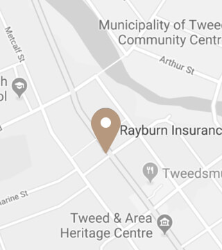 Location of Rayburn Insurance Mobile Image